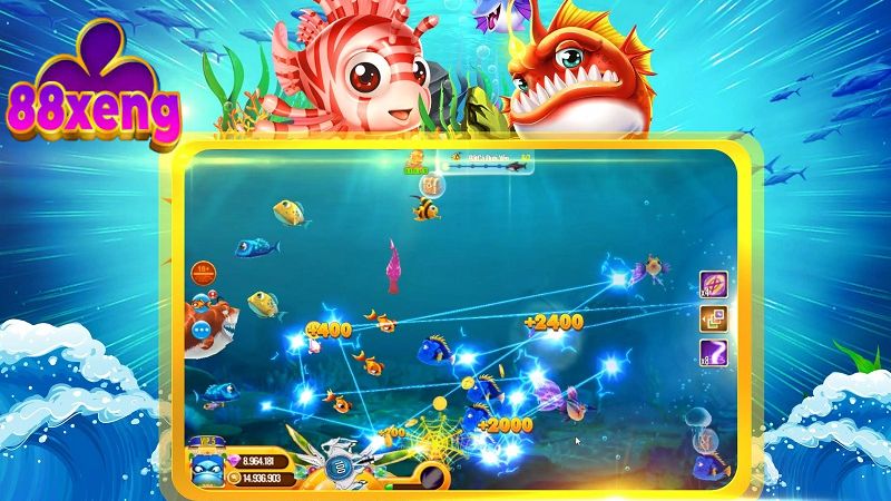 Giai đoạn đầu chơi Bắn Cá H5 đổi thưởng, bạn nên dùng chiến thuật bắn rỉa các loại cá nhỏ